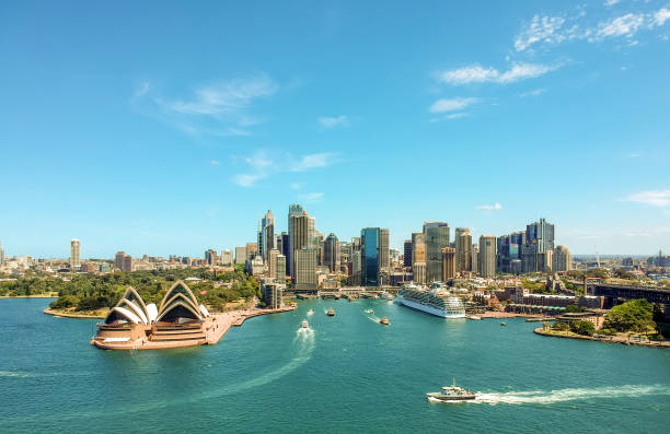 Sydney Harbour with the Opera House